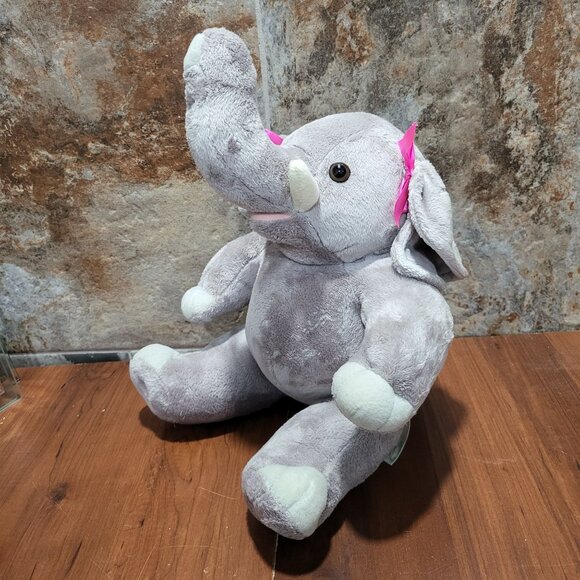 Build A Bear Workshop Elephant Plush Stuff Animal - Picture 11 of 12